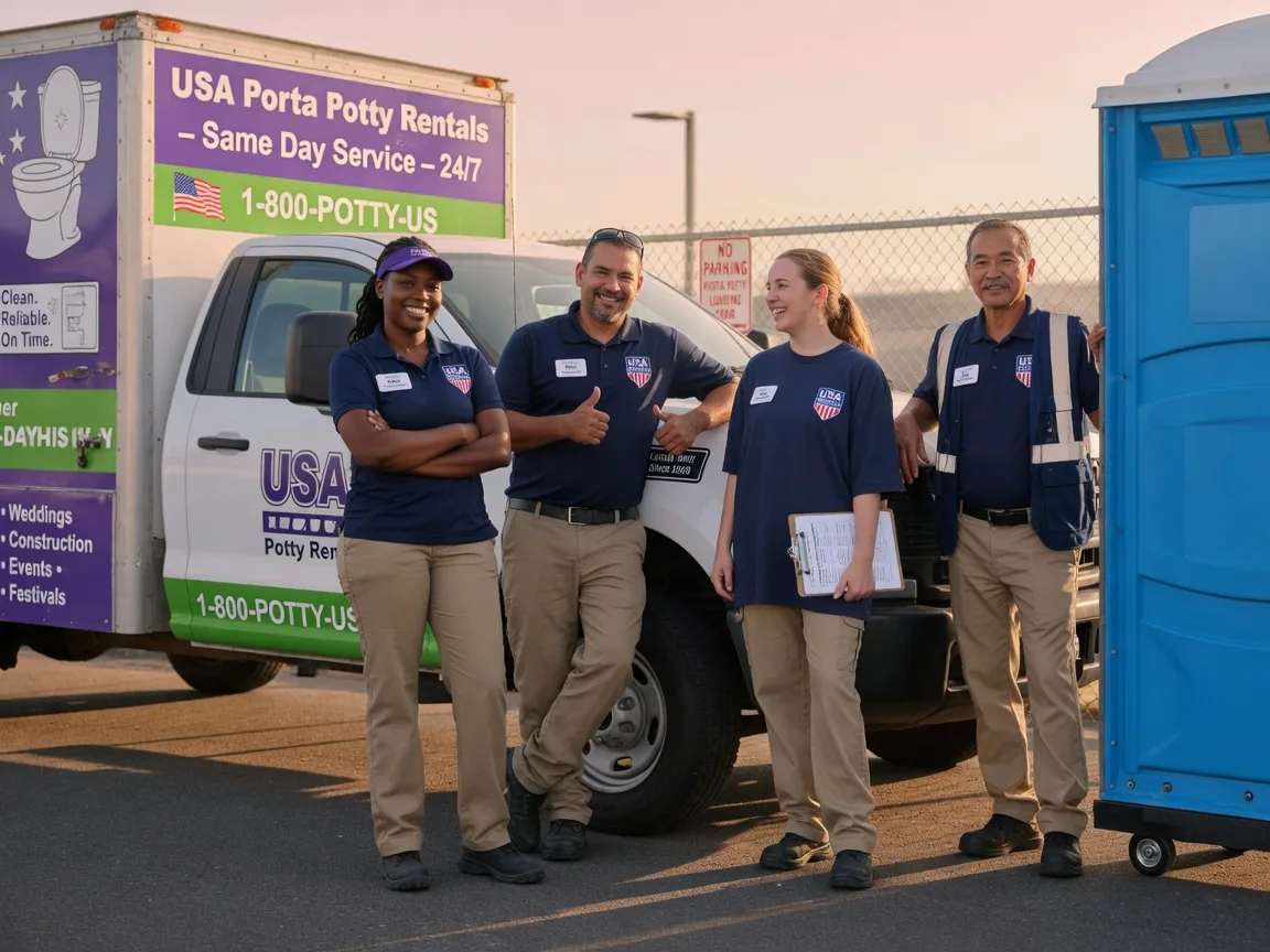 Porta Potty Rental company in Parkers Prairie, MN